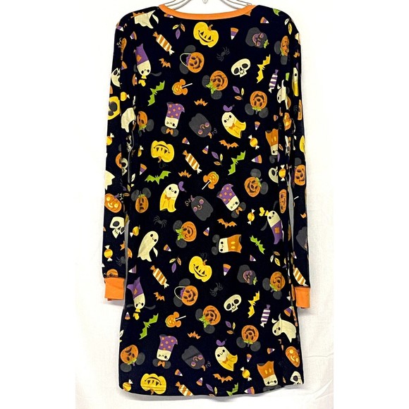 Mickey Mouse Treats Halloween Nightgown Night Shirt Night Gown Disney Store L - Picture 4 of 4